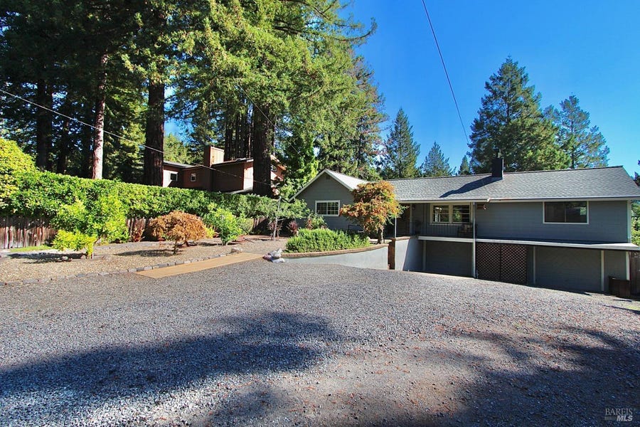 Property photo for 16365 Wright Drive, Guerneville, CA
